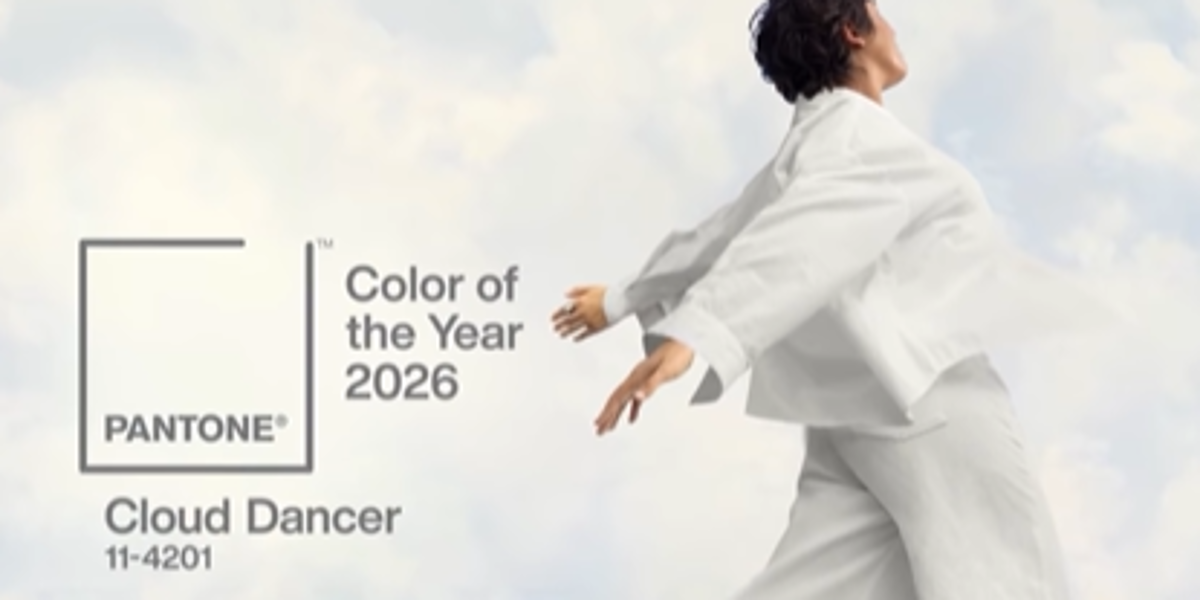 Cloud Dancer: Pantone escoge al blanco como el color del año para 2026
