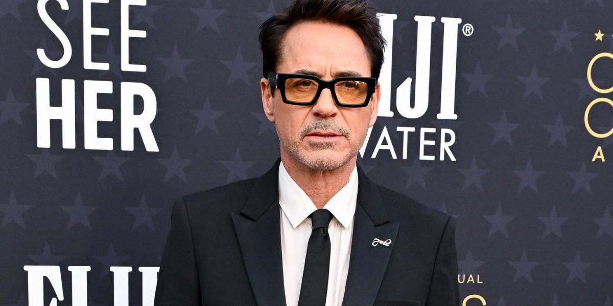 Robert Downey Jr. lee las peores críticas de su carrera al recoger su premio en los Critics Choice Awards