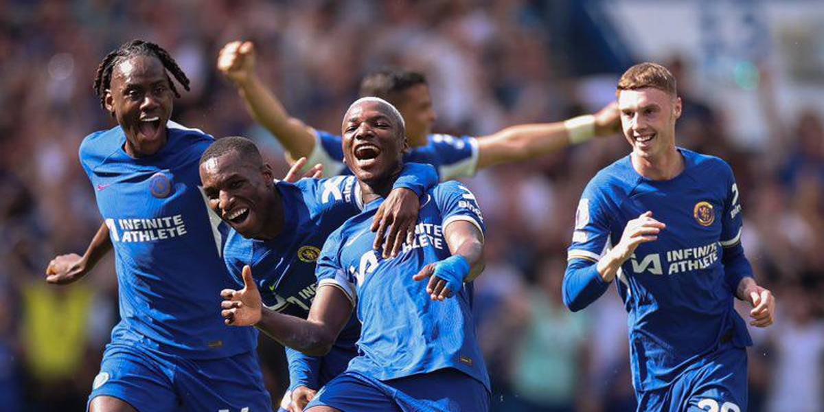 El gol de Moisés Caicedo fue elegido como el mejor del Chelsea de esta temporada