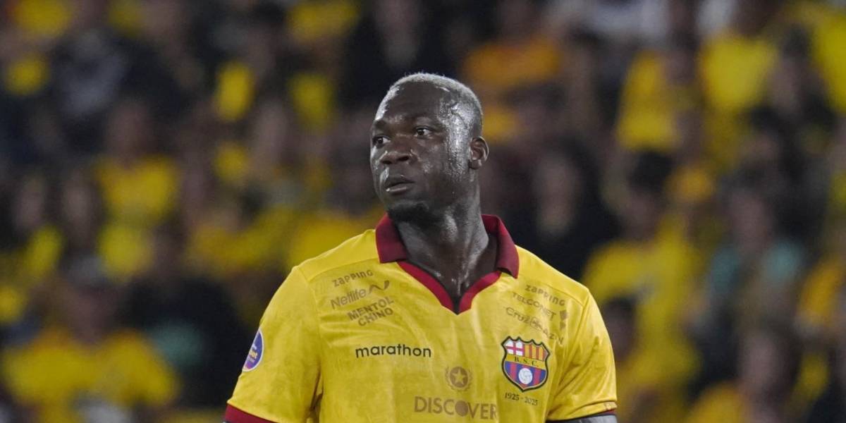 Felipe Caicedo y Octavio Rivero no entrenan con todo el plantel de Barcelona SC