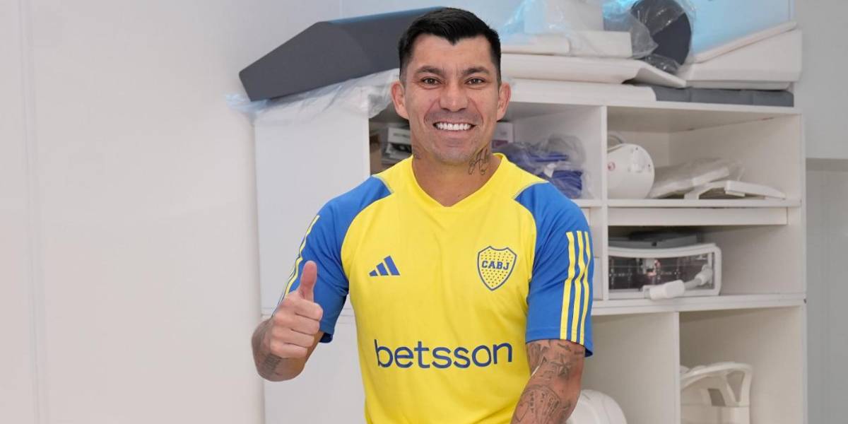 Gary Medel regresa a Boca Juniors y se enfrentará Independiente del Valle en Copa Sudamericana