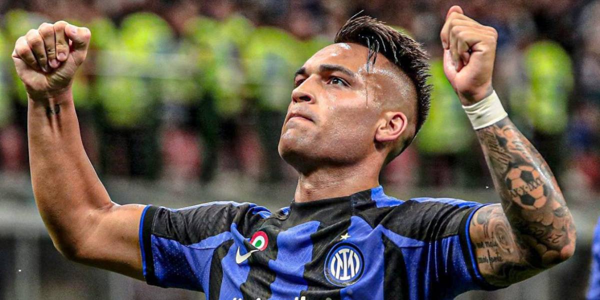 El Inter de Milán con gol de Lautaro Martínez se quedó con la Supercopa de Italia