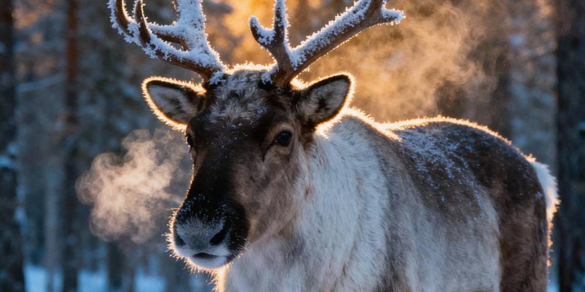 ¿Por qué los ojos de los renos cambian de color en invierno?