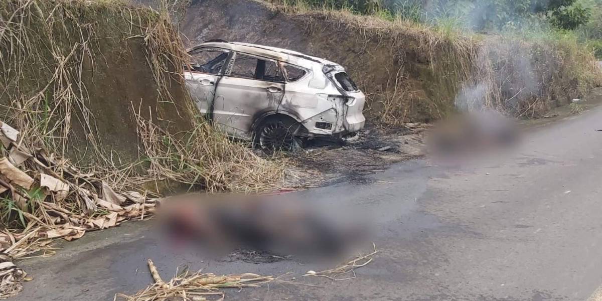 Tres presuntos secuestradores fueron quemados en Santo Domingo