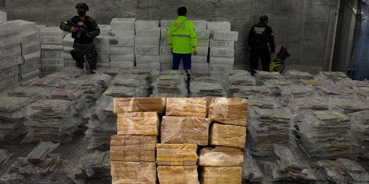 Más de 100 toneladas de droga quedan aún por destruir en Ecuador