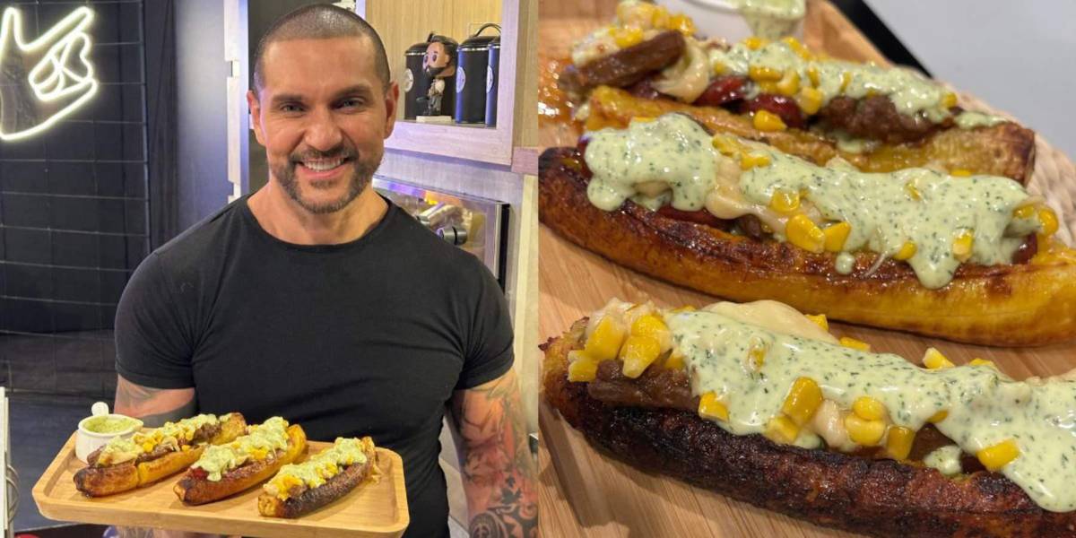 José Urrutia reinventa el sabor con sus irresistibles canoas de maduro rellenas