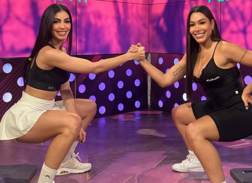 Virginia Limongi y Karla Fit