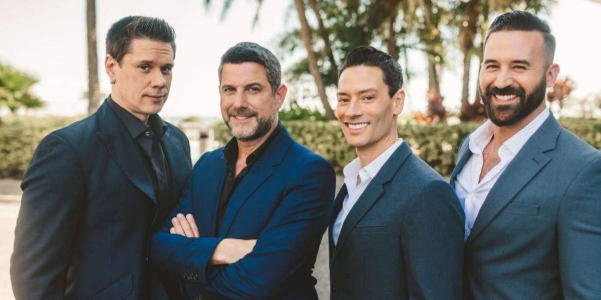 ¡Il Divo vuelve a Ecuador! El cuarteto celebra sus 20 años de trayectoria con el XX Tour