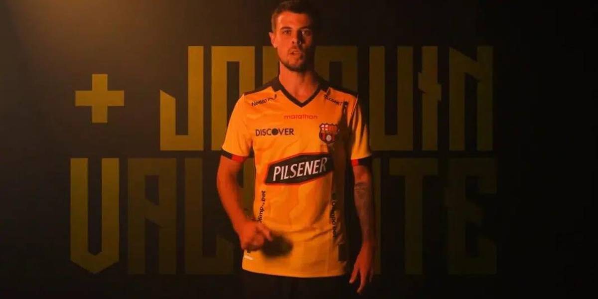 Joaquín Valiente fue presentado oficialmente por Barcelona SC