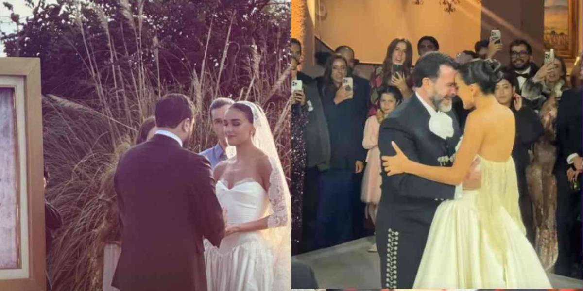 La hija de Biby Gaytán y Eduardo Capetillo se casó en romántica ceremonia en México