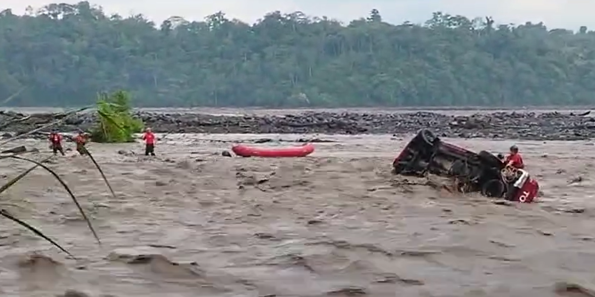 Un hombre de 77 años sobrevive tras ser arrastrado por la corriente del río Upano, en Morona Santiago