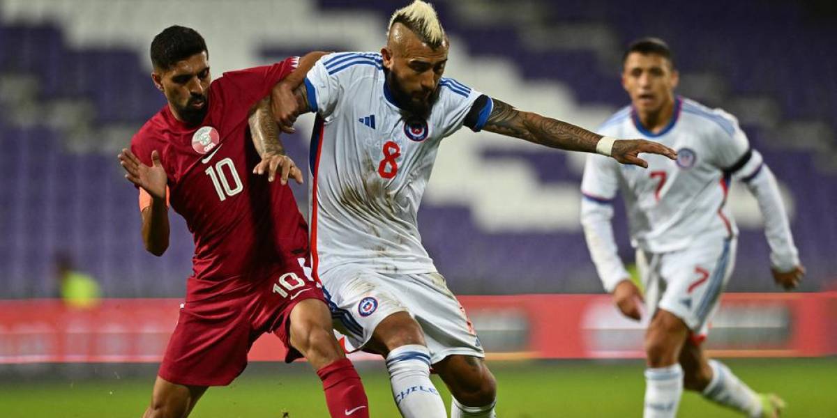 Mundial Qatar 2022: Empate del anfitrión en el amistoso ante un Chile eliminado