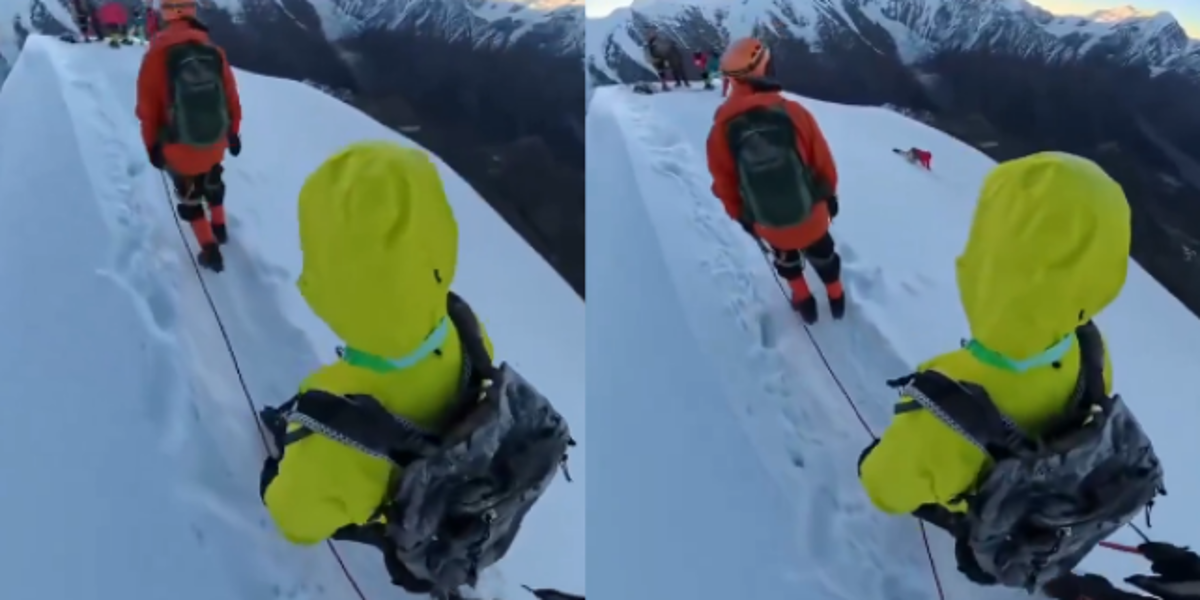 China: Un Excursionista muere tras caer más de 200 metros del Monte Nama por tomarse una selfie