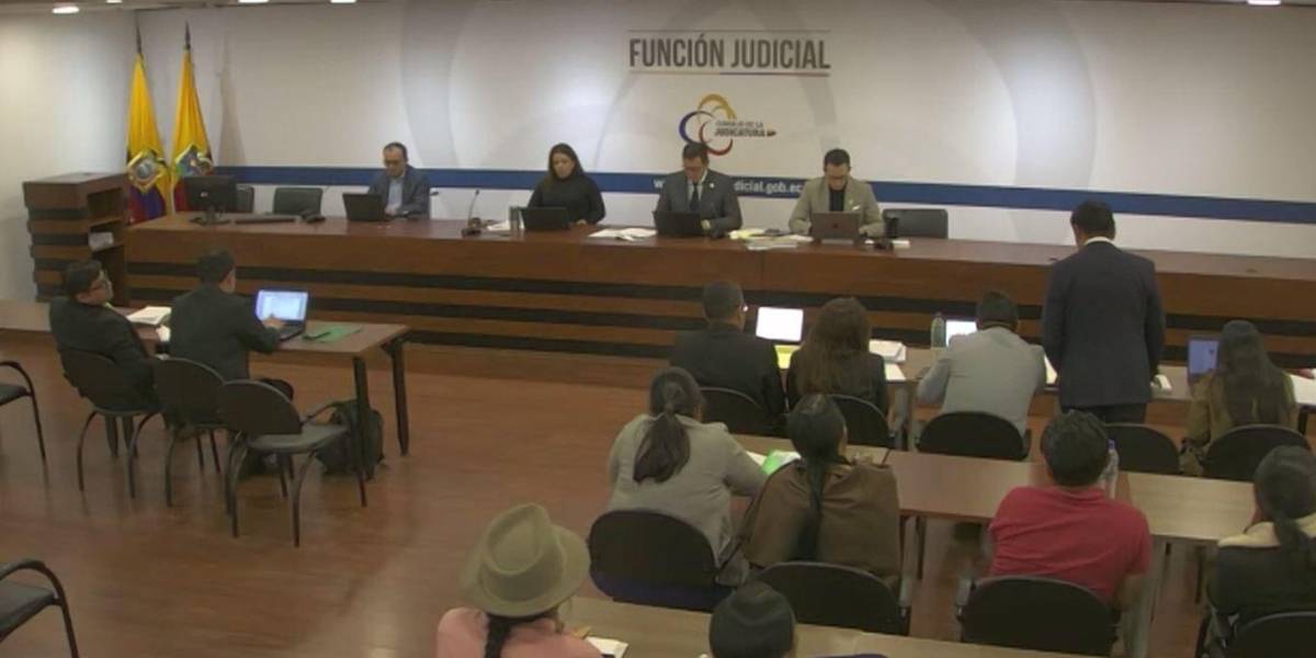 11 detenidos en Otavalo que son acusados por terrorismo buscan defenderse en libertad