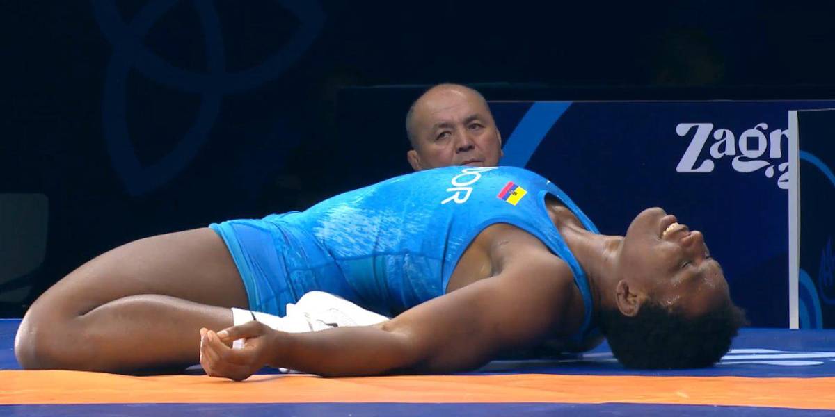 ¡Orgullo tricolor! Génesis Reasco, campeona Mundial de Lucha