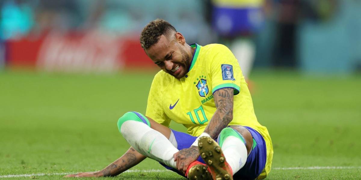 Qatar 2022: Neymar sufre lesión en el ligamento del tobillo y se pierde el resto de la fase de grupos