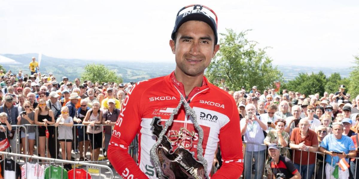 Jhonatan Narváez: lo que no sabías del primer ecuatoriano en ganar el Tour de Austria