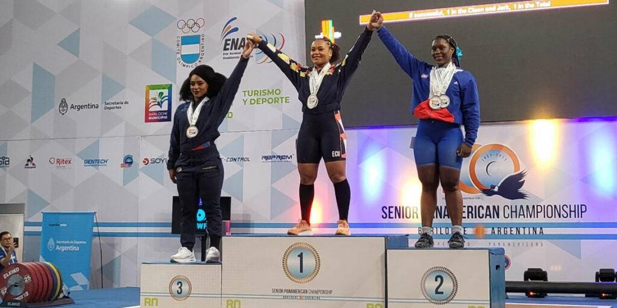 Ecuador logró el tercer lugar en el Panamericano de Levantamiento de Pesas