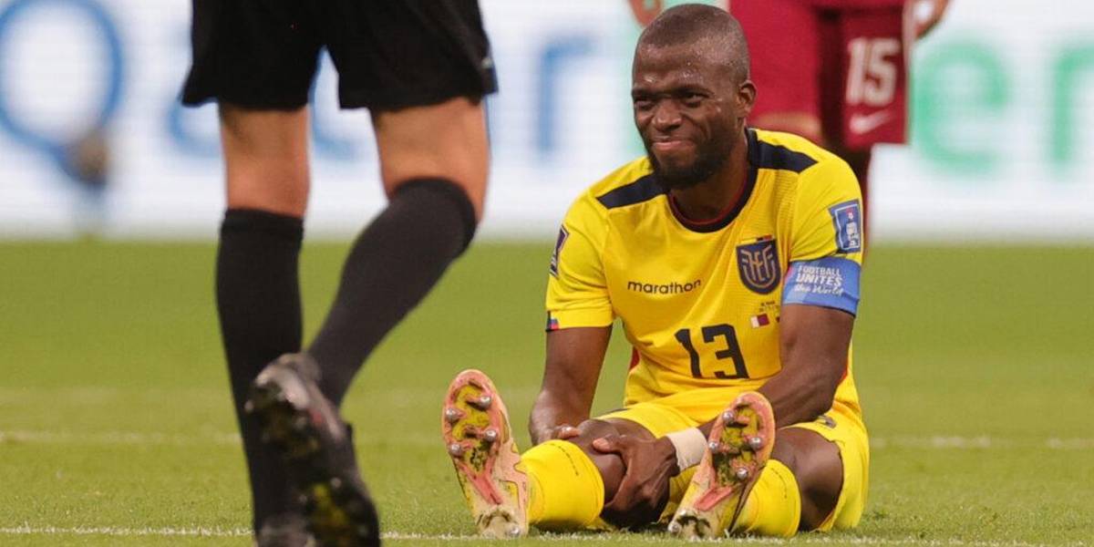 Enner Valencia, 15 días fuera de las canchas por lesión en una de sus rodillas