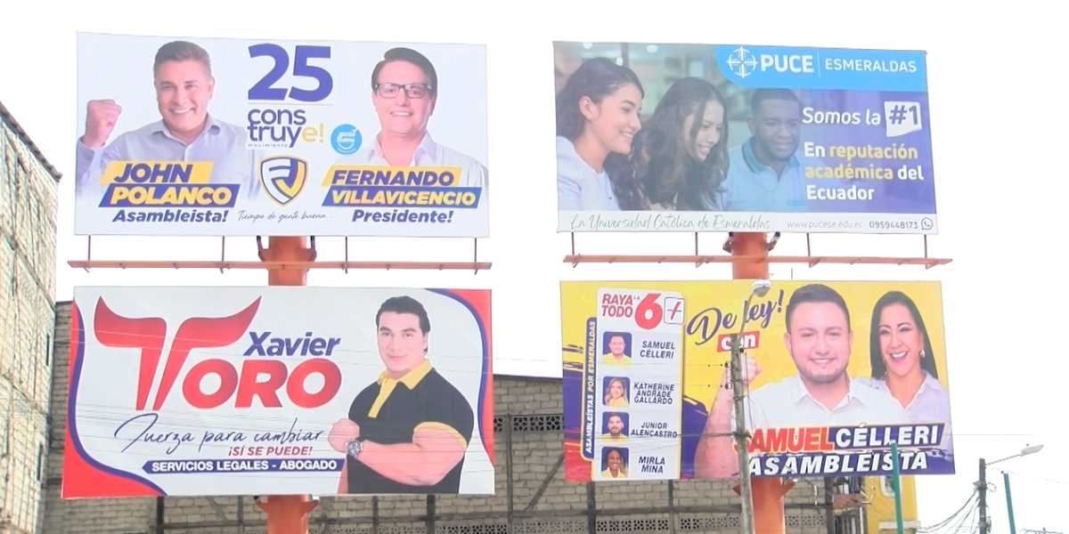 Rider Sánchez: las organizaciones políticas se replantean sus recorridos en Esmeraldas tras el asesinato del candidato