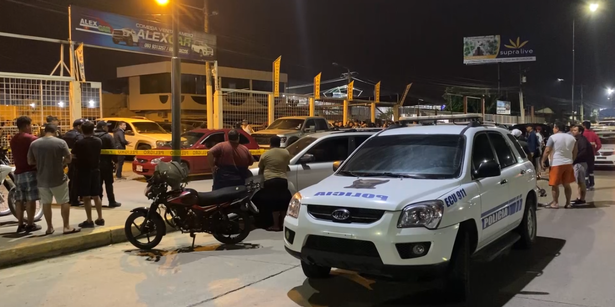 Tres hombres fueron asesinados en un patio de vehículos, en Machala