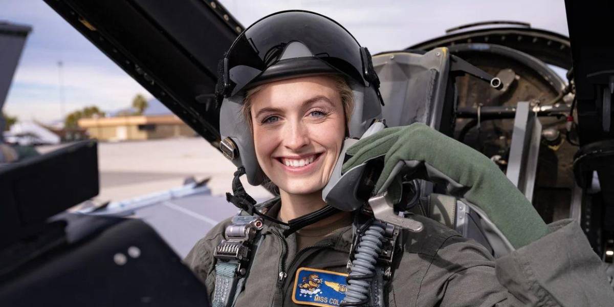 Una piloto de la Fuerza Aérea de EE.UU. es coronada como Miss América 2024