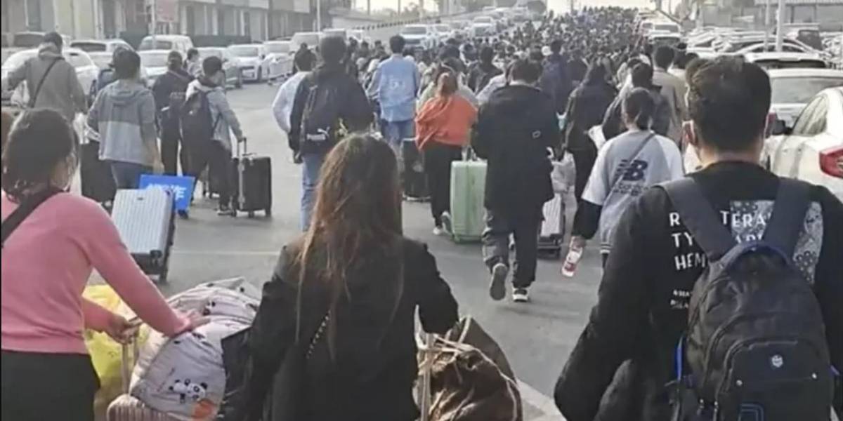 El pánico en China que llevó a la fuga masiva de trabajadores en una de las mayores fábricas de Apple del mundo