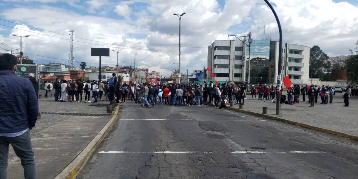 Conozca las vías cerradas en Quito en el segundo día de movilizaciones