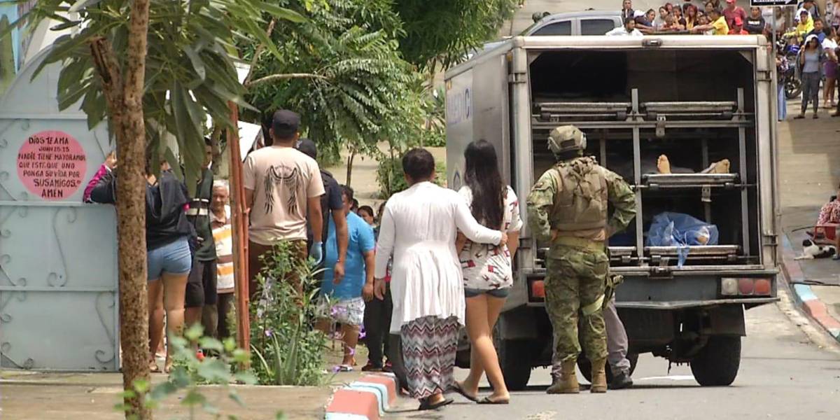Cuatro personas fueron asesinadas en Paraíso de la Flor, noroeste de Guayaquil