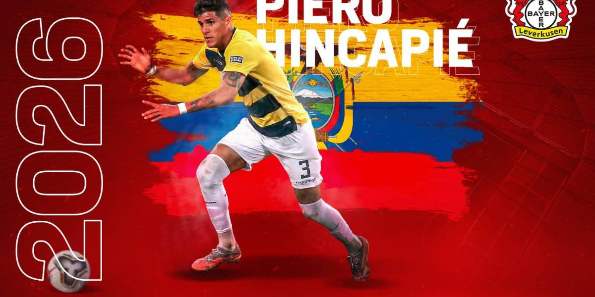 Piero Hincapié es oficializado en el Bayern Leverkusen