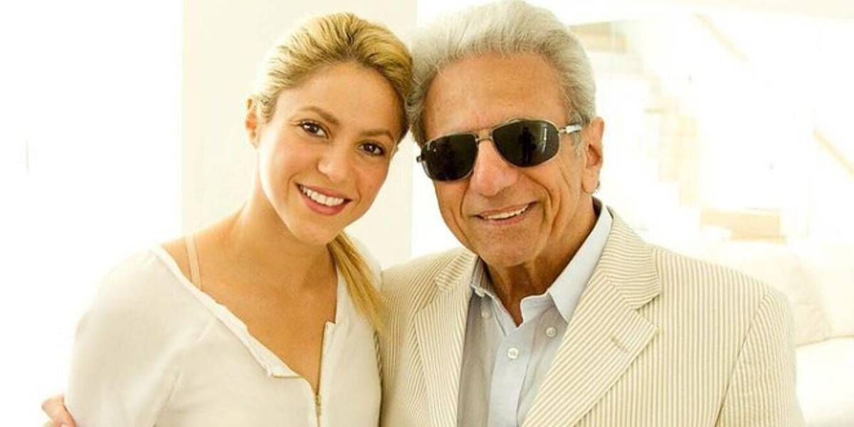 Así fue la viral serenata de Shakira hacia su padre por su cumpleaños