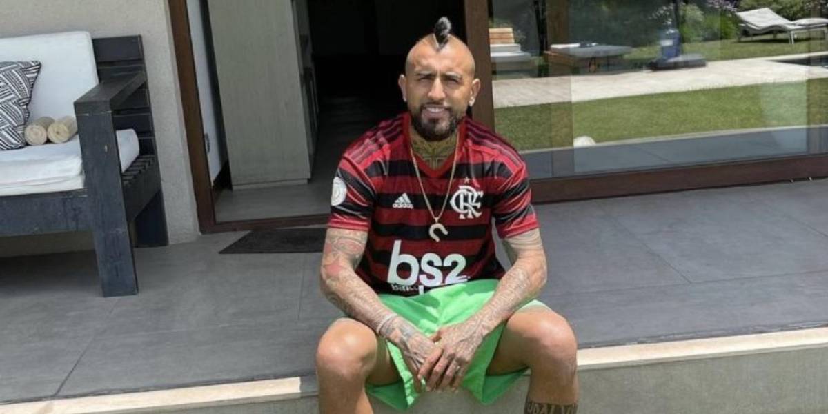 Arturo Vidal llega como flamante contratación del Flamengo de Brasil
