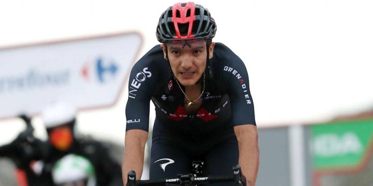 Ecuador se queda con las ganas de celebrar otro triunfo de Carapaz en el Giro