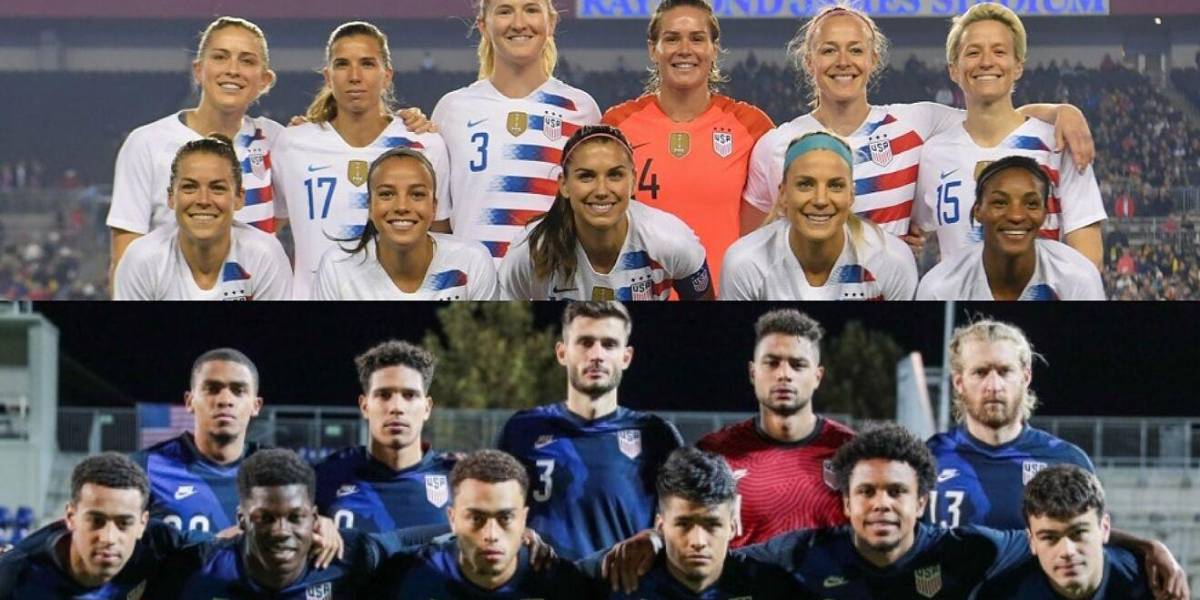 Selección femenina y masculina de fútbol EEUU acuerdan la igualdad salarial