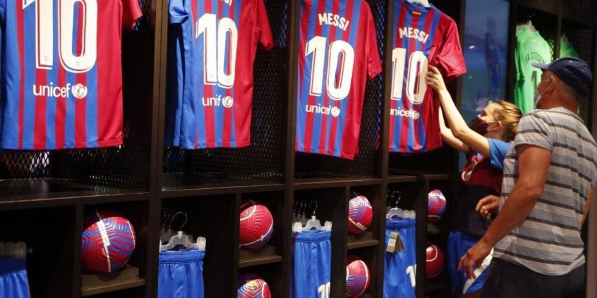 La devolución de las camisetas de Messi no supondrá grandes pérdidas