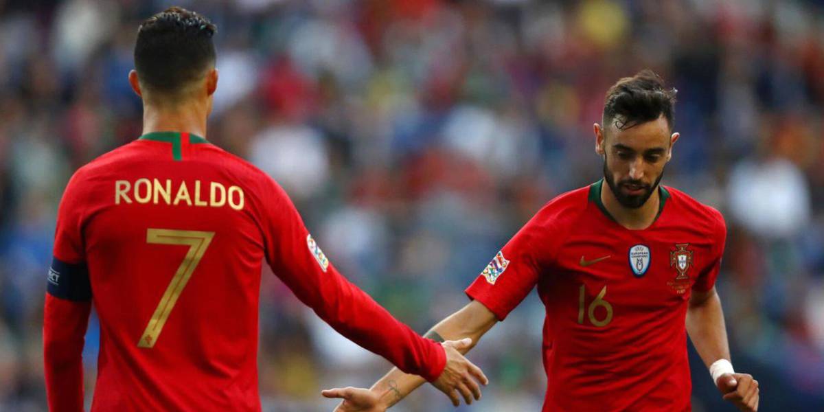 Polémica en la selección de Portugal, ¿Desplante entre Bruno Fernandes a Cristiano Ronaldo?