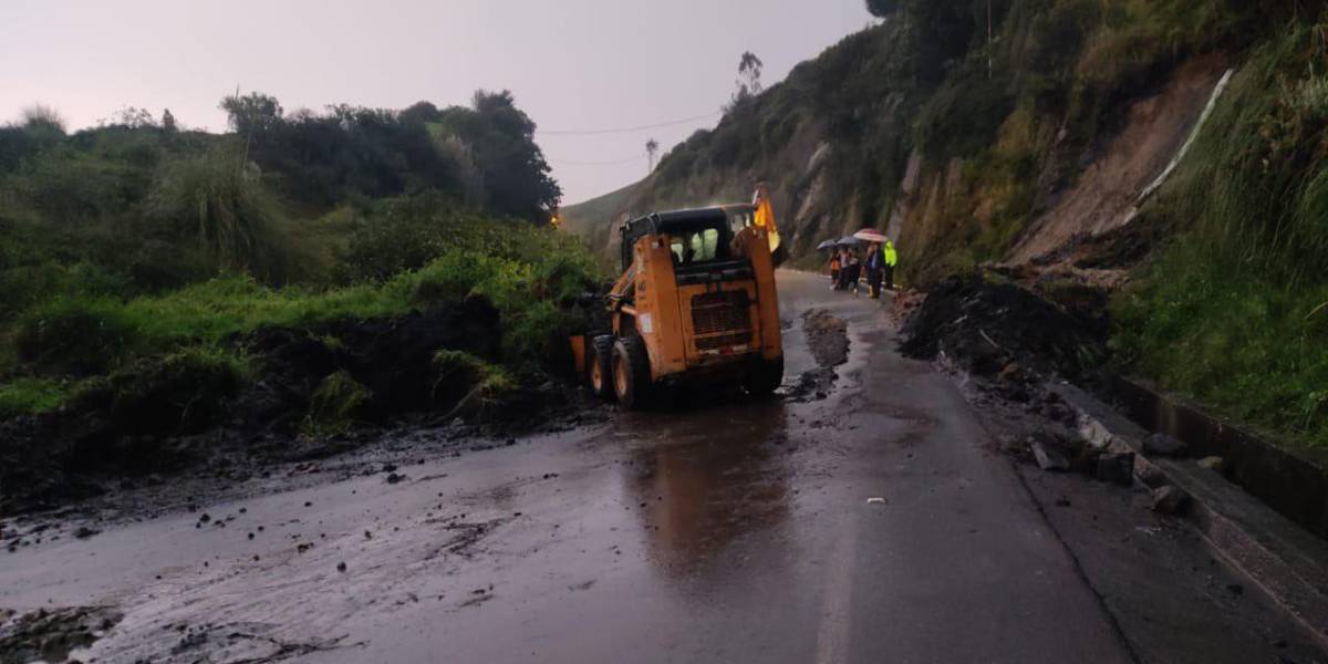 Más de 29 kilómetros de vías están afectados en distintas partes del país a causa de las lluvias