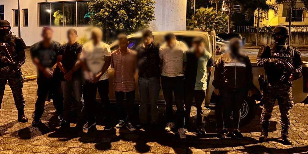 Los Ríos: siete presuntos integrantes del grupo terrorista Los Lobos fueron apresados