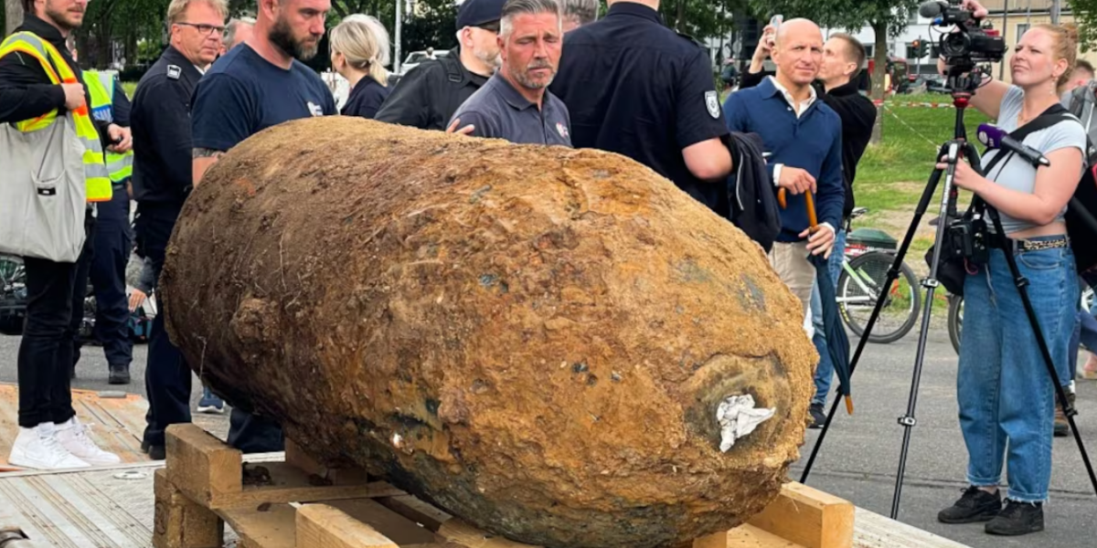 Hallan tres bombas de la Segunda Guerra Mundial en Alemania y evacúan a más de 20 mil personas