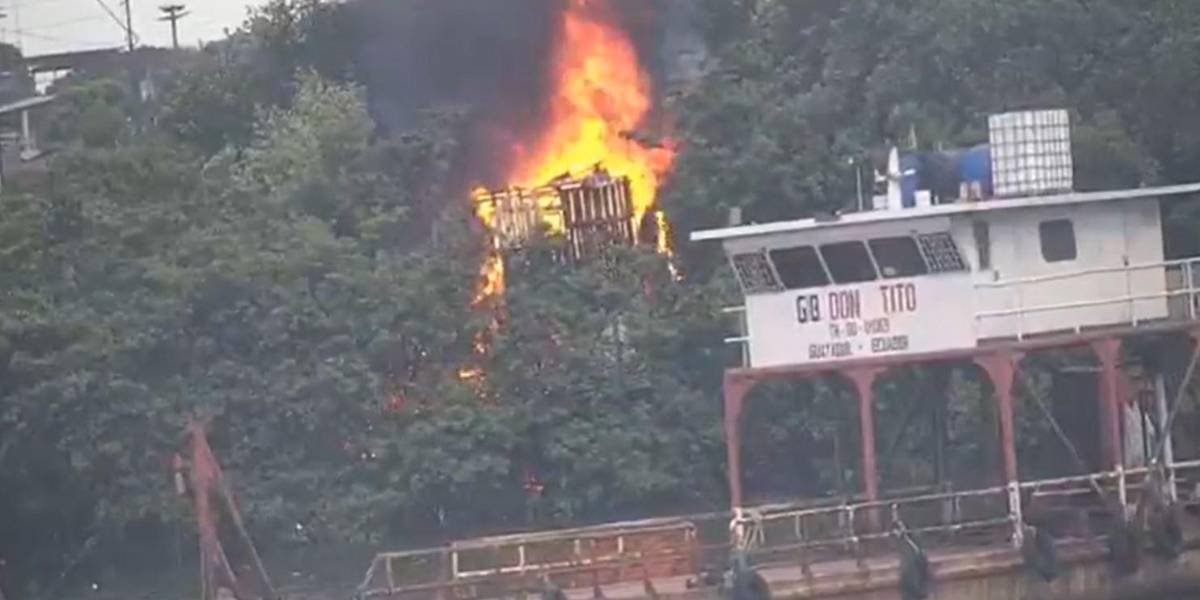 Dos conatos de incendio fueron controlados en Guayaquil