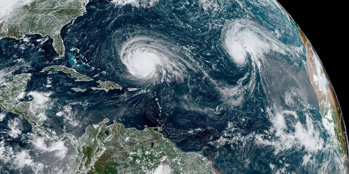 El huracán Lee se distancia de zonas costeras del Atlántico, pero mantiene la categoría 3