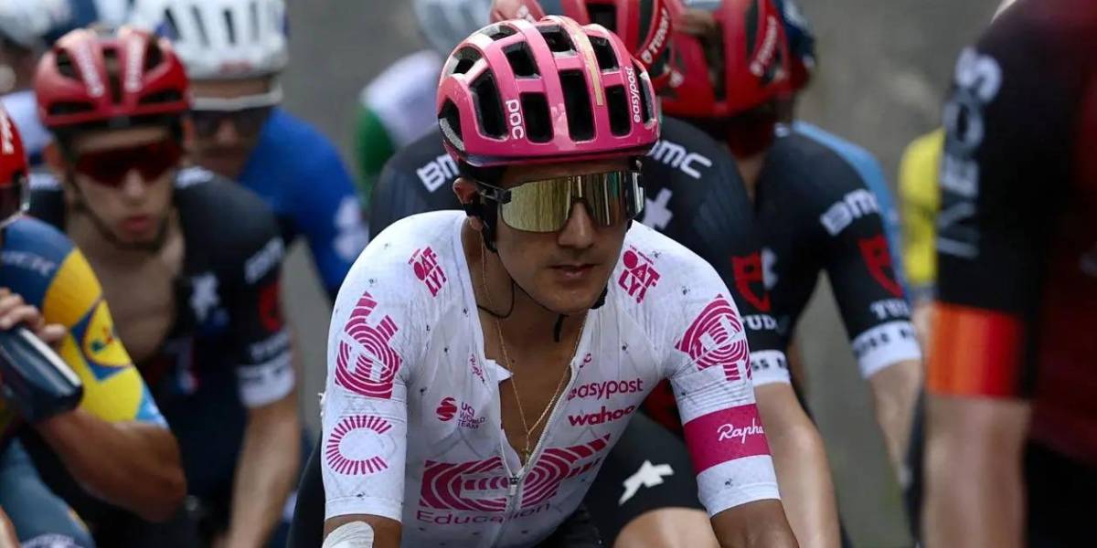 Richard Carapaz se mantiene sexto en la general tras la Etapa 12 del Giro de Italia