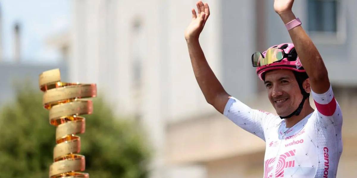 Giro de Italia 2025: las etapas de montaña restantes serán clave para Richard Carapaz