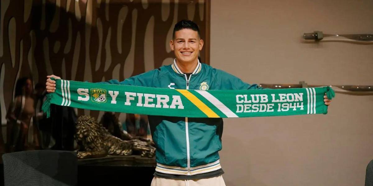 James Rodríguez es nuevo jugador de León de México