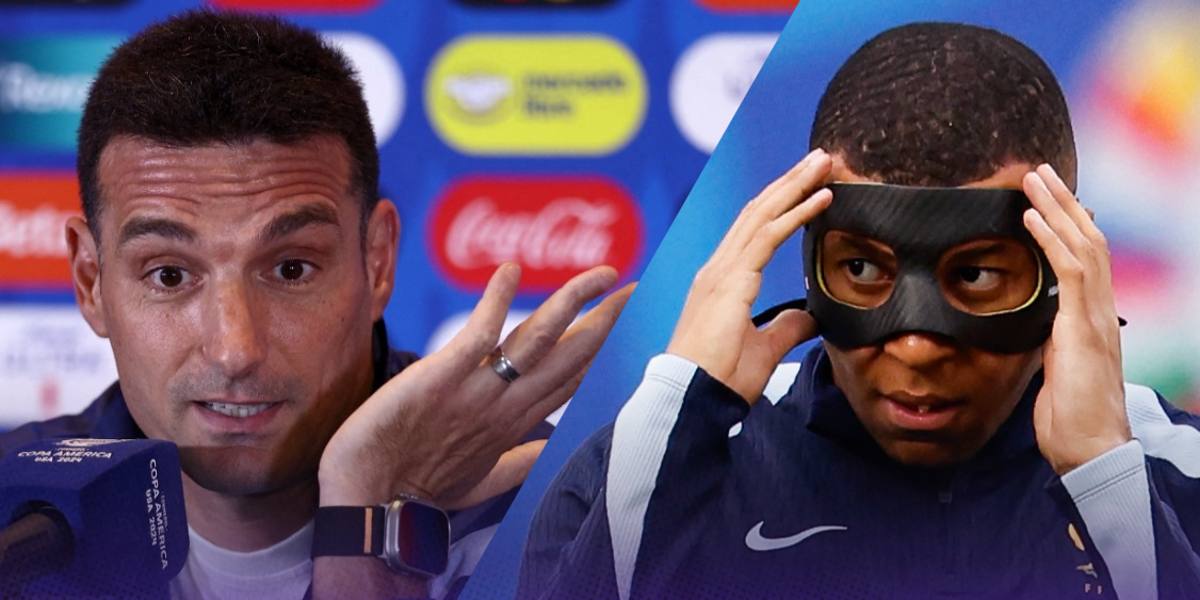 Scaloni le responde a Mbappé que Sudamérica suma diez títulos mundiales