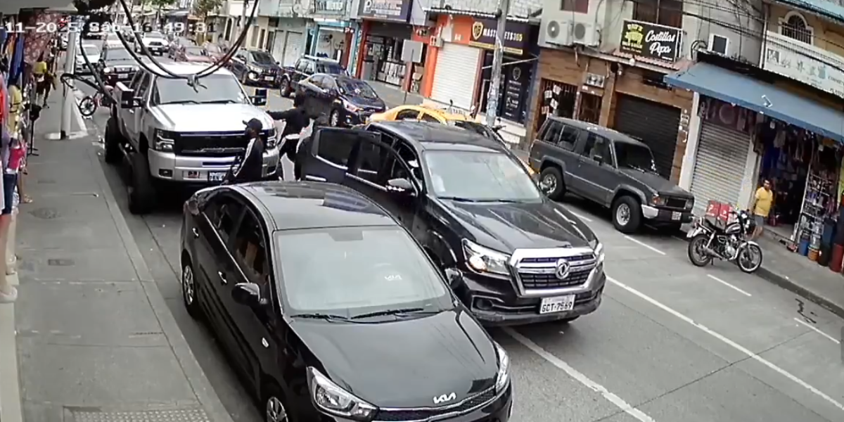 Sujetos atacaron un negocio en Sauces 6, Guayaquil, pero fueron repelidos con disparos