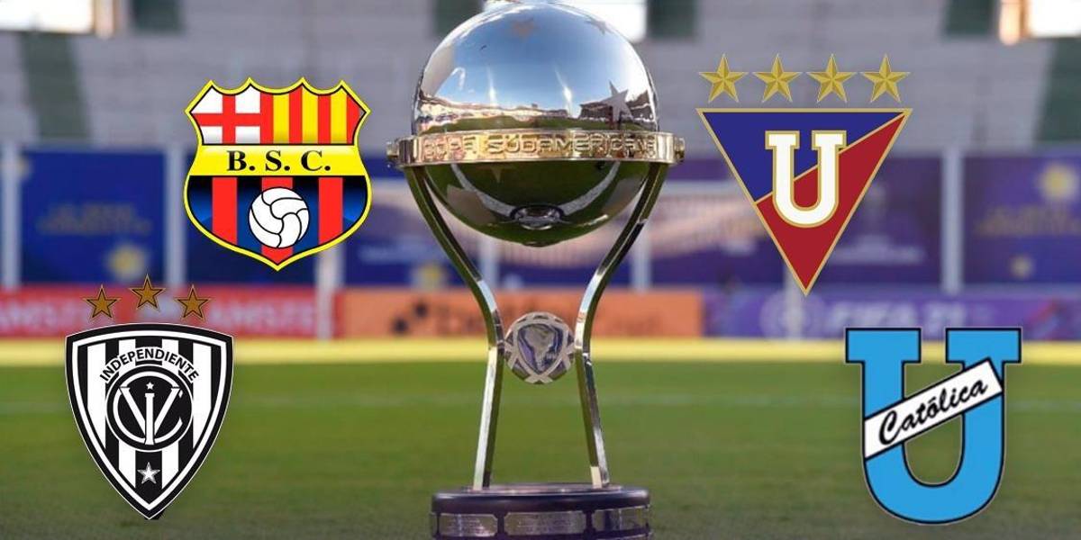 Estos son los cruces de playoffs de la Copa Sudamericana
