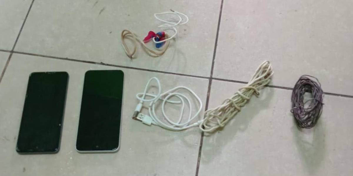 El Ejército dejó sin herramientas para hacer TikTok a un pabellón de la cárcel de Quevedo