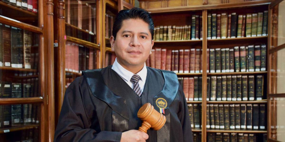 El juez David Jacho, investigado por acoso sexual, retomó funciones en la Corte Nacional