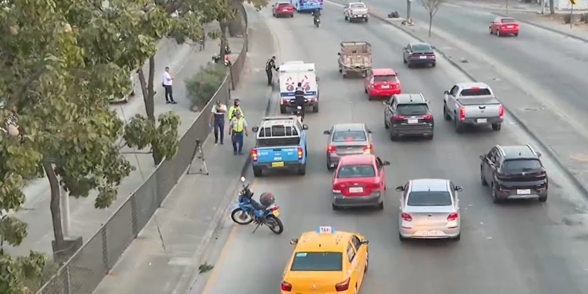 Guayaquil: Un peatón muere atropellado en la avenida Narcisa de Jesús